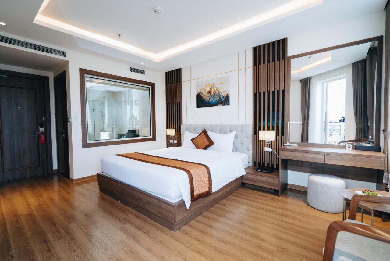 Manh Quan Luxury Hotel Vinh Yen Exterior photo