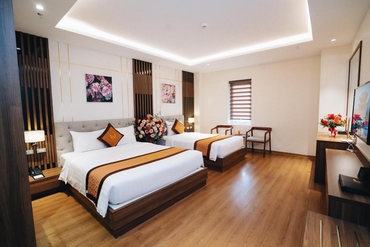 Manh Quan Luxury Hotel Vinh Yen Exterior photo