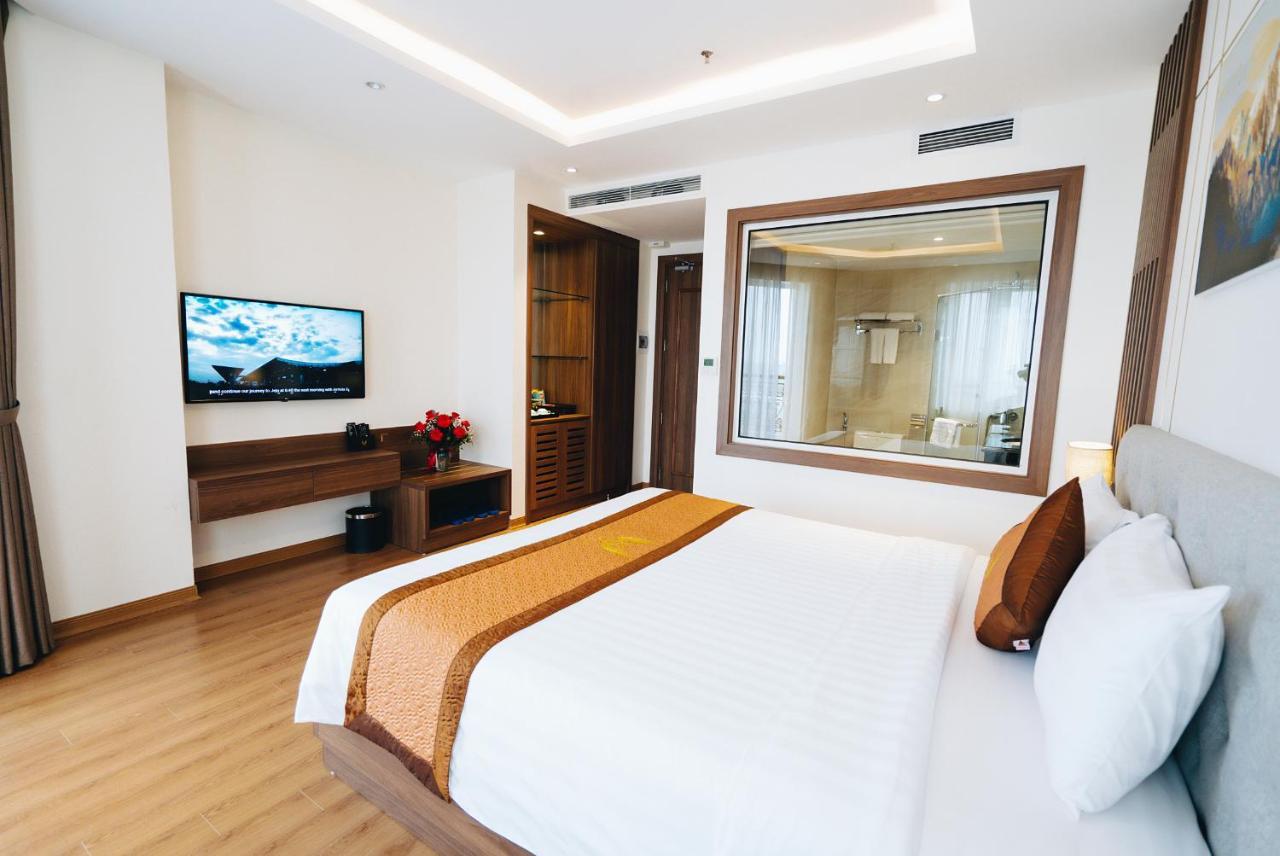 Manh Quan Luxury Hotel Vinh Yen Exterior photo