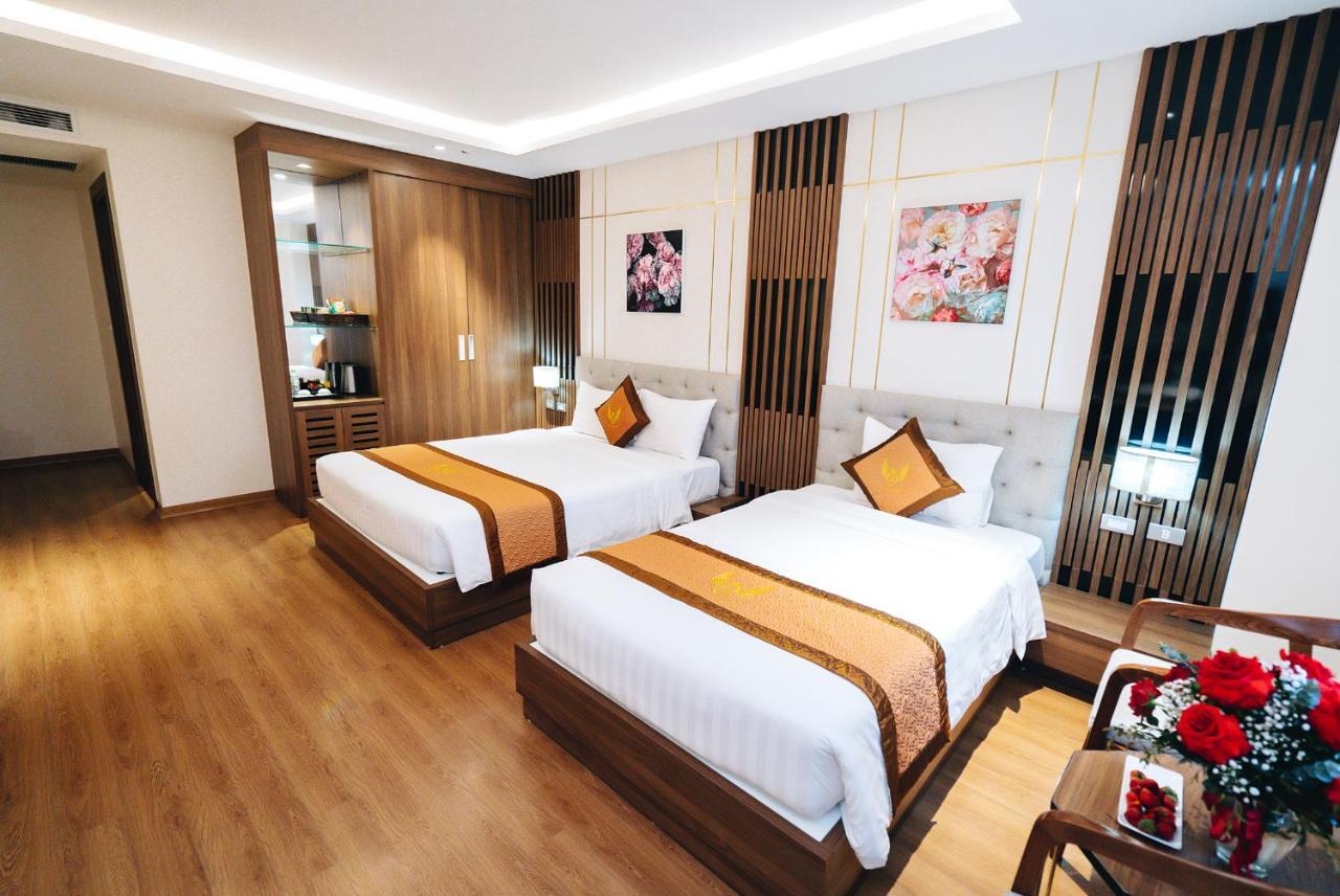 Manh Quan Luxury Hotel Vinh Yen Exterior photo