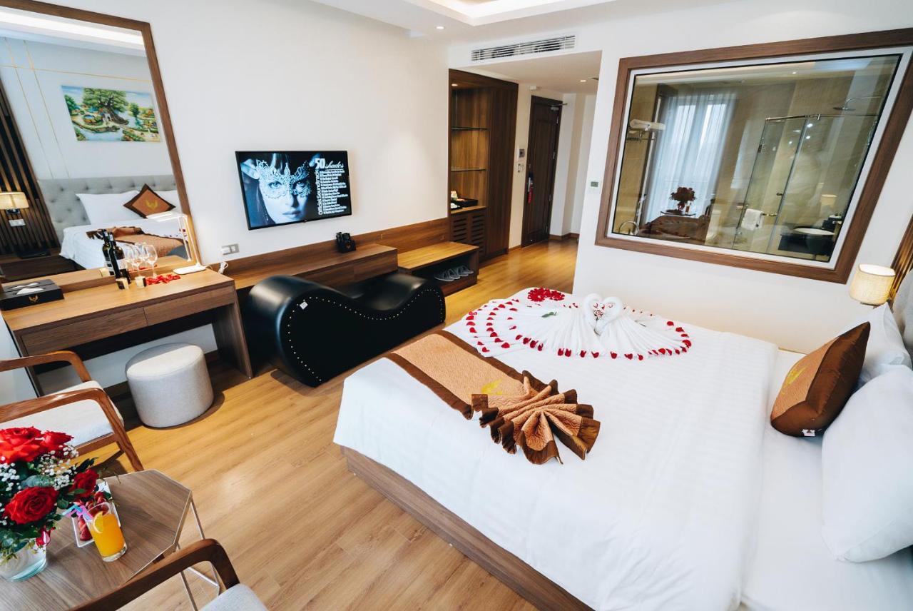 Manh Quan Luxury Hotel Vinh Yen Exterior photo