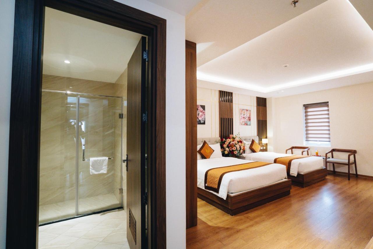 Manh Quan Luxury Hotel Vinh Yen Exterior photo